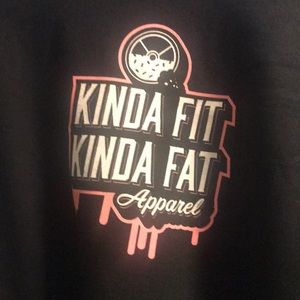 Kinda fit Kinda Fat Apparel t shirt